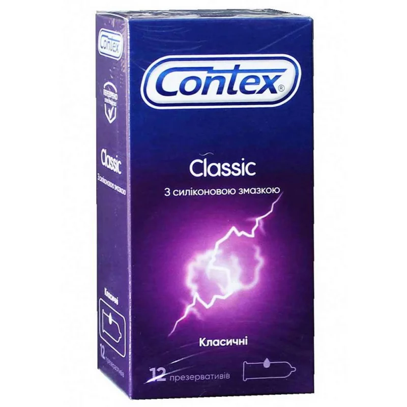 Contex Classic Condoms 12 Pack❤️CONTEX