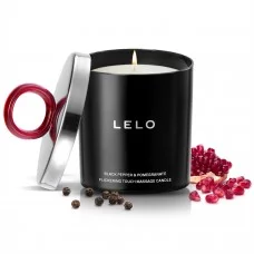 LELO - Black Pepper & Pomegranate Massage Candle
