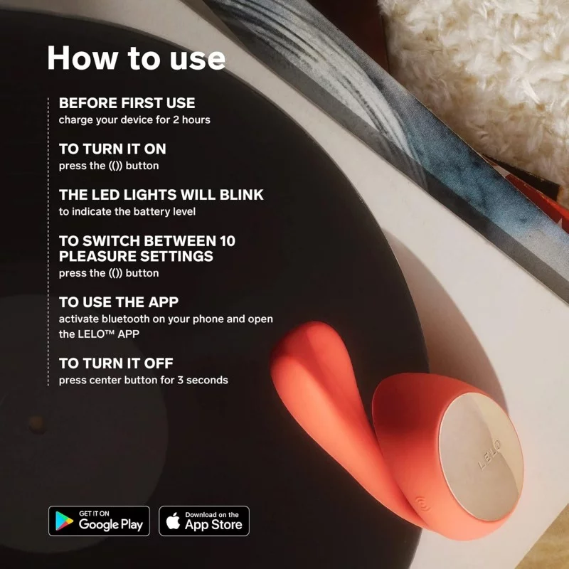 LELO - Ida Wave Dobbel Stimuleringsmassasjer Svart❤️Lelo❤️NO