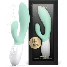 LELO Ina 3 Rabbit Vibrator Seaweed