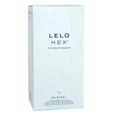 واقي ذكري مبتكر Lelo HEX Original - عبوة 12 قطعة