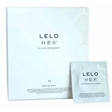 واقي ذكري مبتكر Lelo HEX أصلي - عبوة 36 قطعة