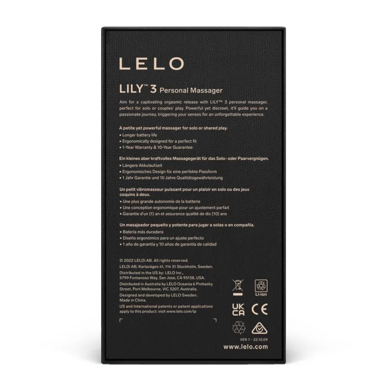 Klitoris Vibrator LELO - Lily 3 Polar Green❤️Lelo❤️DK