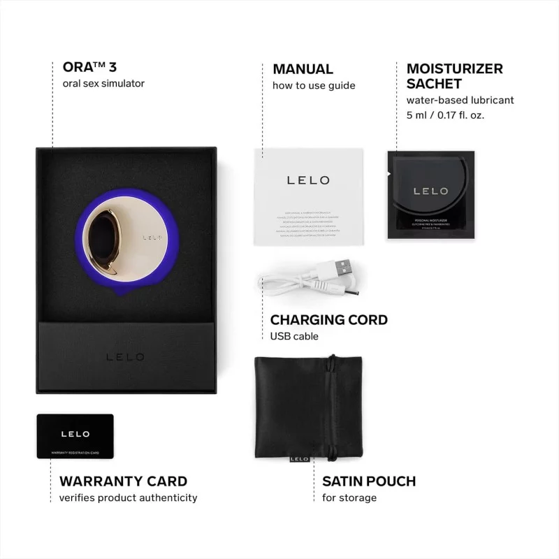 Oralsex-simulator LELO - Ora 3 Blå❤️Lelo❤️NO