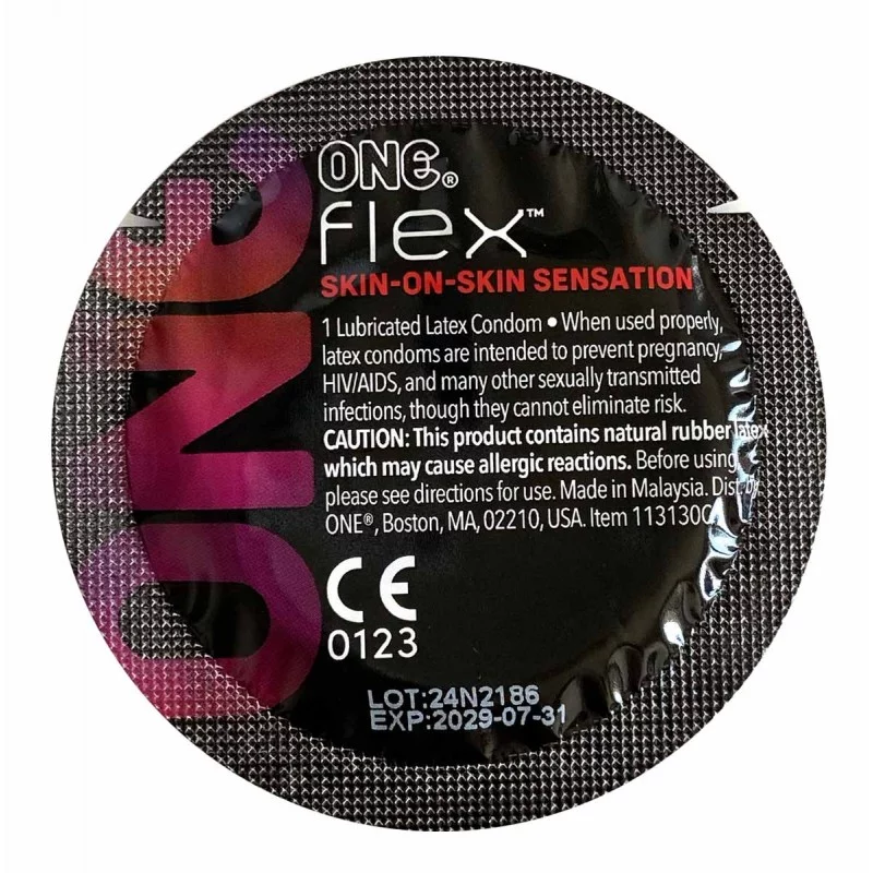 Condones Ultra Delgados ONE Flex 10 piezas de látex mejorados con grafeno❤️ONE