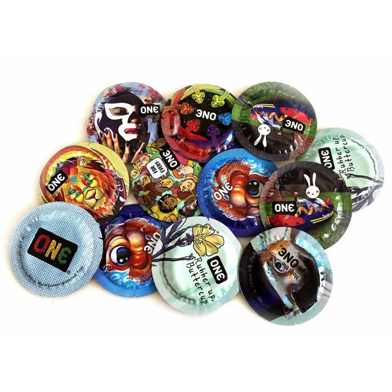 Condones ONE Legend Extra Grandes 12 Piezas Forma Especial❤️ONE