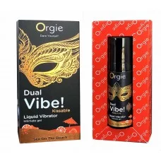 Orgie DualVibe! Kissable Liquid Vibrator 15ml Sex on the Beach Flavor