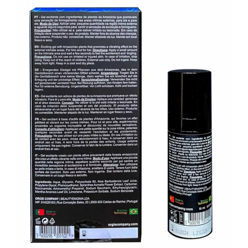 Orgie Sexy Vibe Liquid Vibrator 15ml❤️Orgie