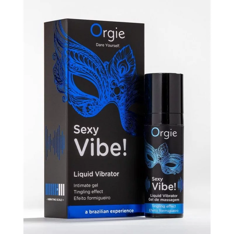 Orgie Sexy Vibe Liquid Vibrator 15ml❤️Orgie