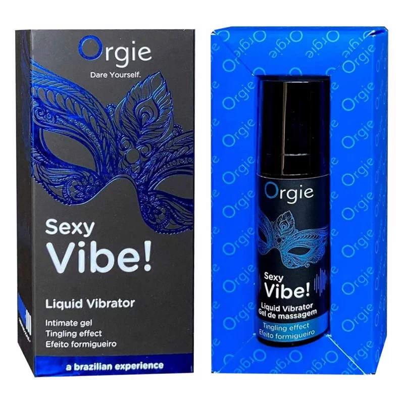 Orgie Sexy Vibe Liquid Vibrator 15ml❤️Orgie