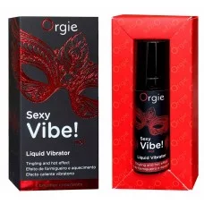 Vibrador Líquido Orgie Sexy Vibe! Hot 15ml Calentador