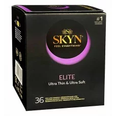 واقيات SKYN إيليت فائقة النحافة بدون لاتكس 36 قطعة واقيات SKYN إيليت فائقة النحافة بدون لاتكس 36 قطعة