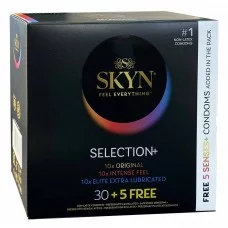واقيات SKYN Selection خالية من اللاتكس 30+5 قطعة واقيات SKYN Selection خالية من اللاتكس 30+5 قطعة