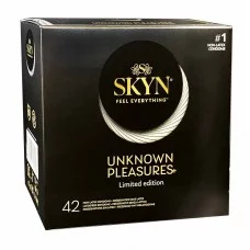 واقيات SKYN Unknown Pleasures عدد 42 واقيات SKYN Unknown Pleasures عدد 42