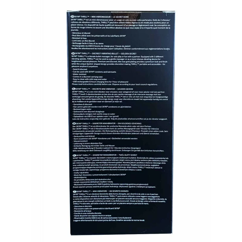 Vibromasseur SKYN THRILL❤️SKYN