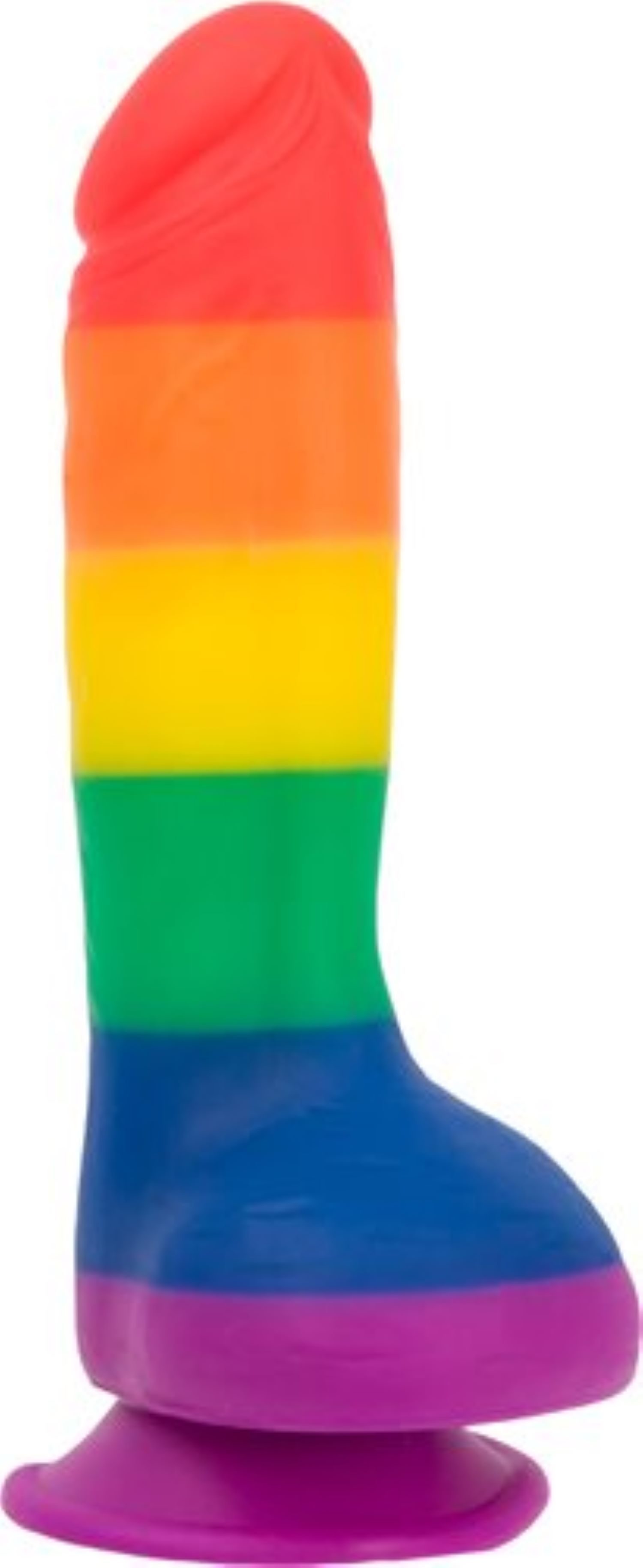Addiction Justin Rainbow Silicone Dildo 7.5 Inch ❤️Addiction