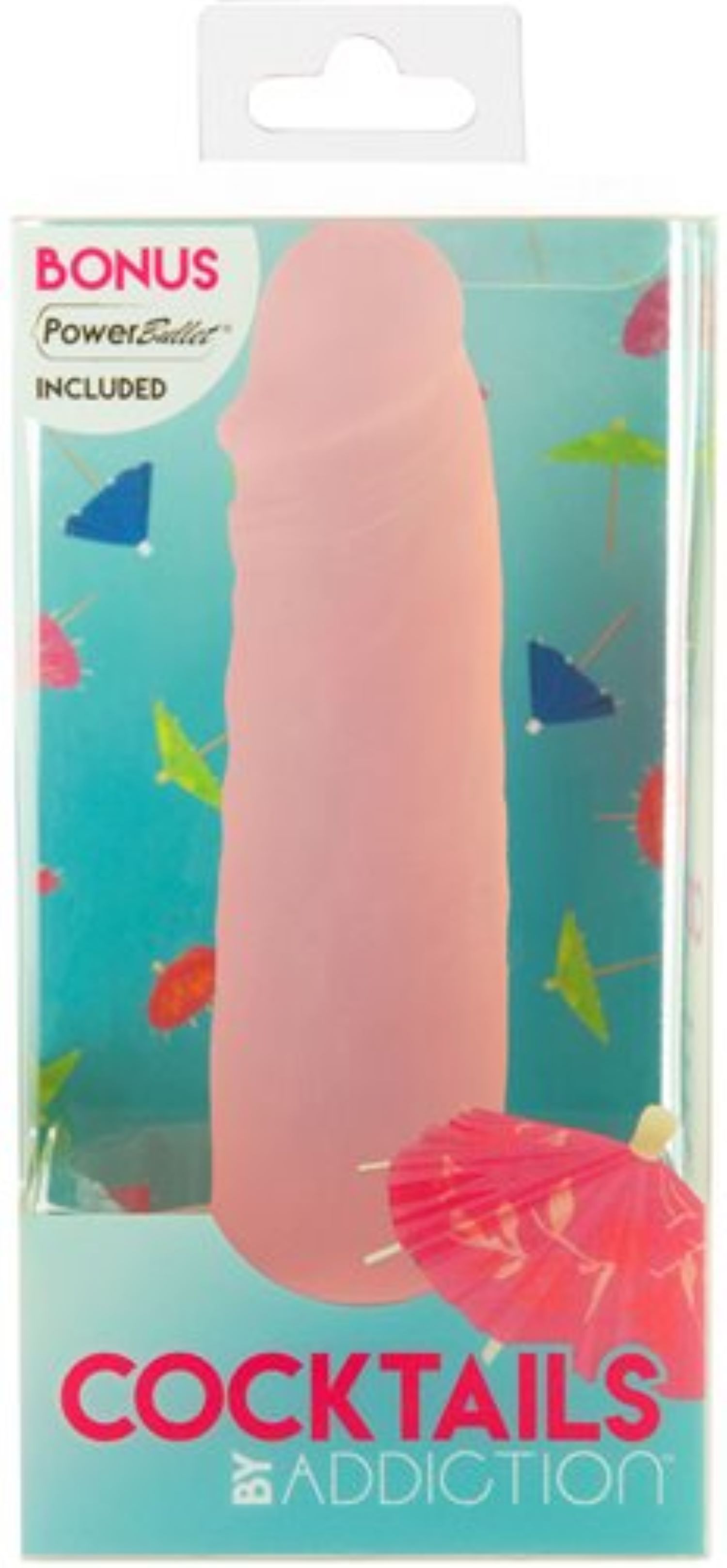 Addiction Cocktails Silicone Dildo - Peach Bellini ❤️Addiction