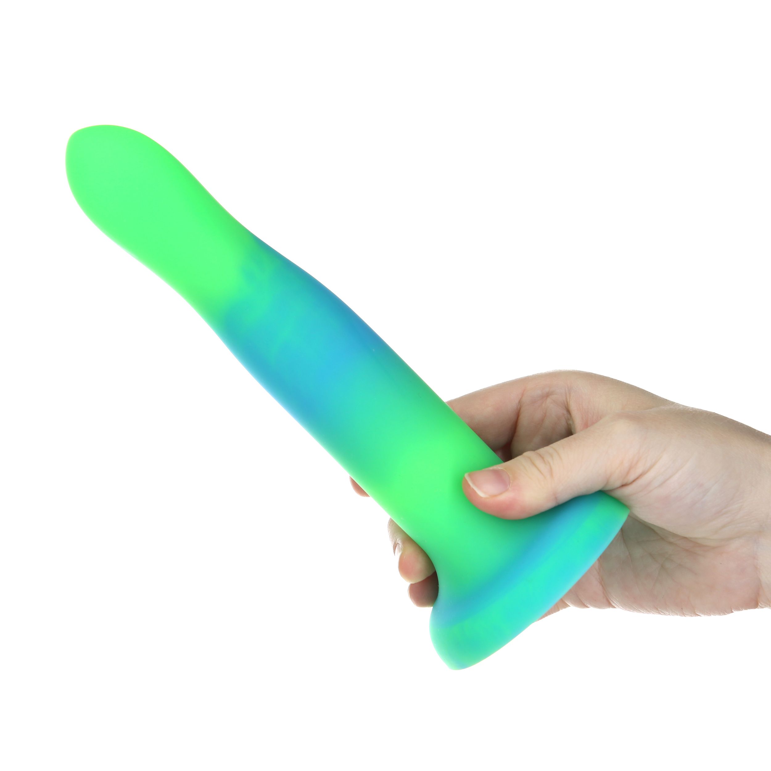 Addiction - Rave Realistic Silicone Dildo Blue/Green ❤️Addiction