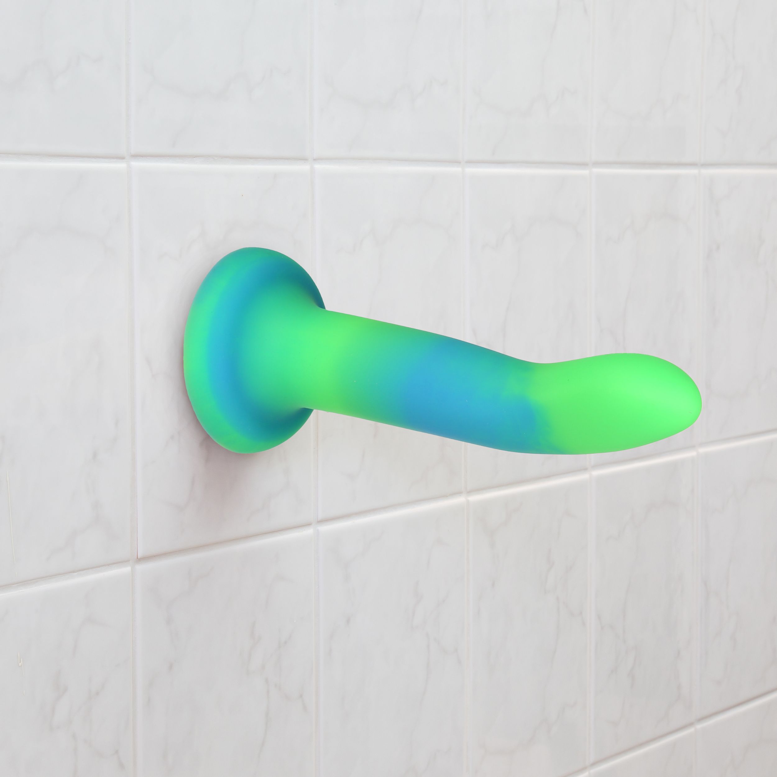 Addiction - Rave Realistic Silicone Dildo Blue/Green ❤️Addiction