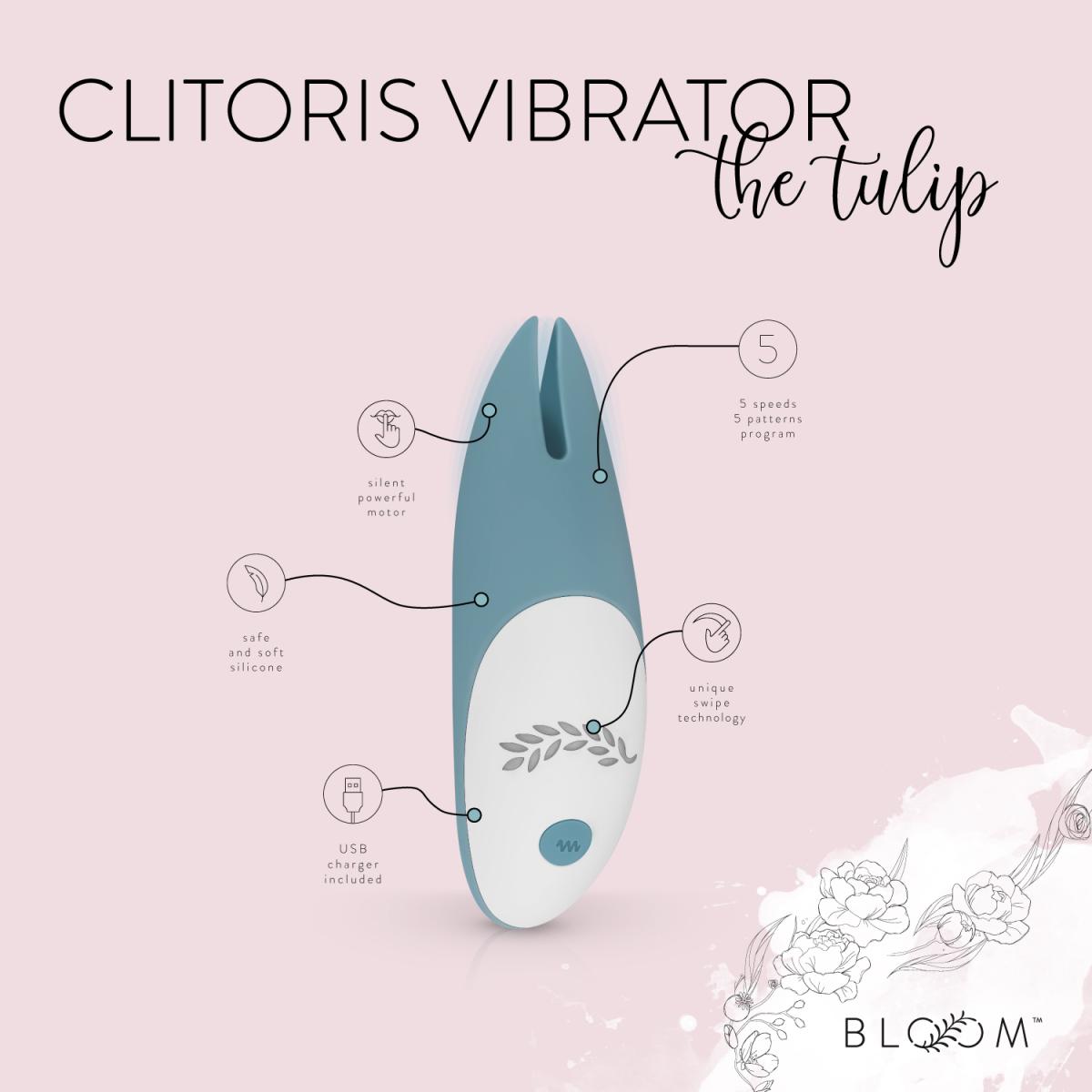 Bloom - The Tulip Clitoral Vibrator ❤️Bloom