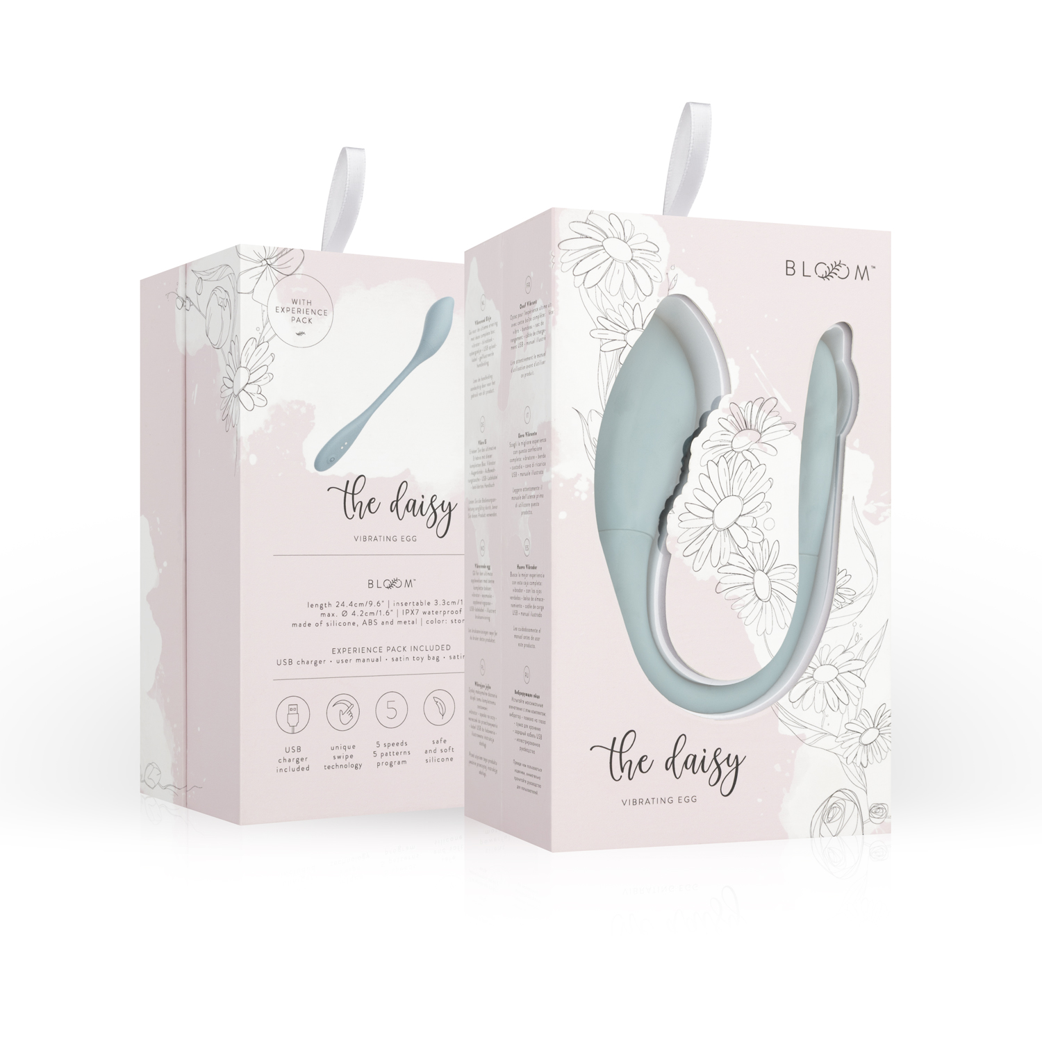 Bloom - The Daisy Rechargeable Vibrating Egg - Green ❤️Bloom