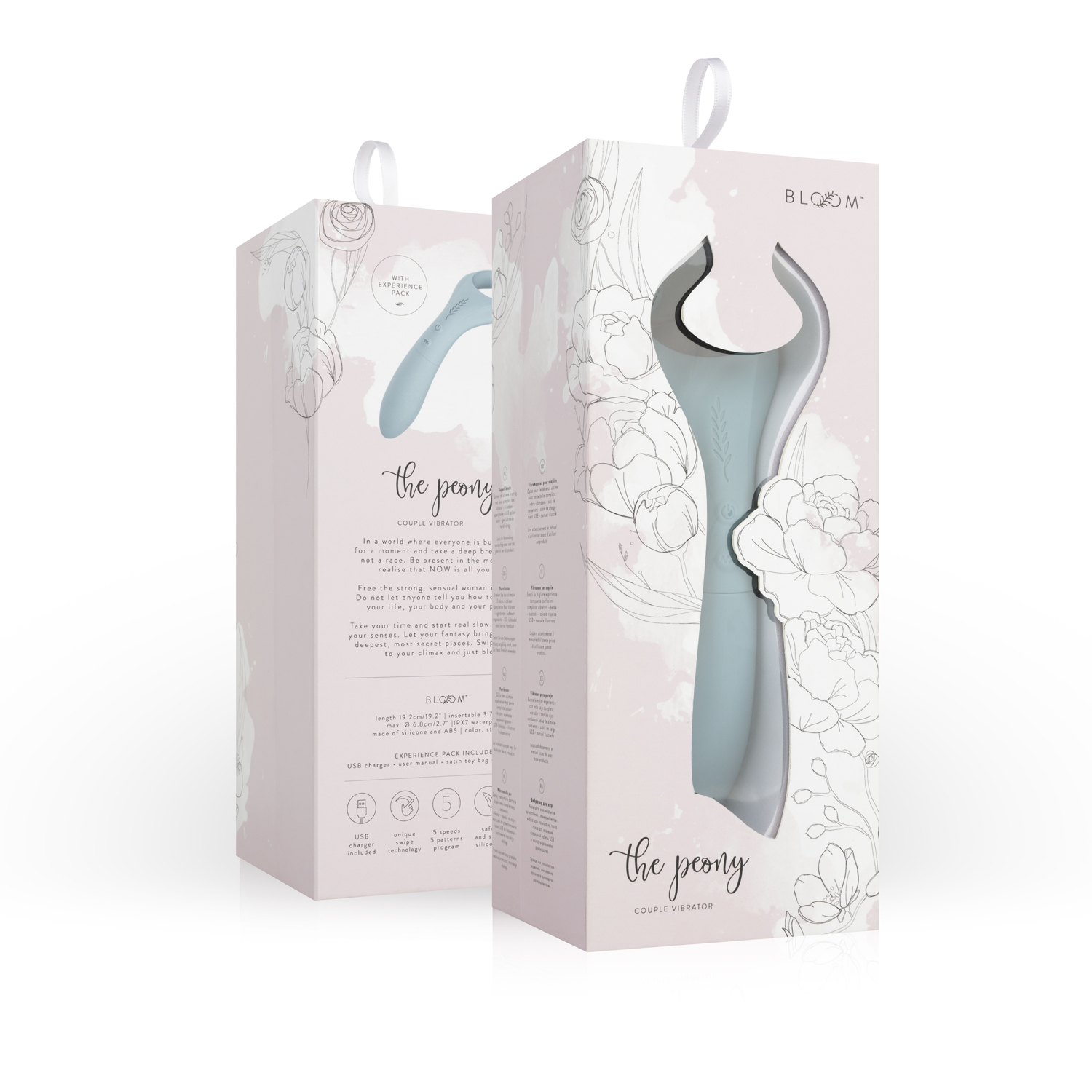 Bloom - The Peony Couples Vibrator - Green ❤️Bloom