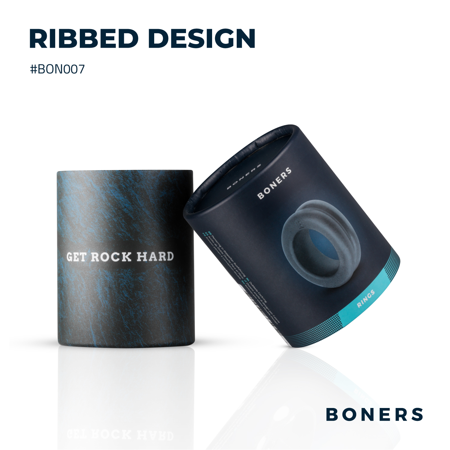 Boners Double Design Cock Ring ❤️Boners