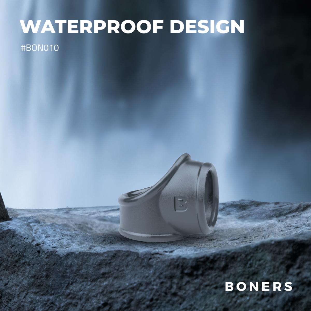 Boners Cock Ring & Ball Sling - Grey ❤️Boners