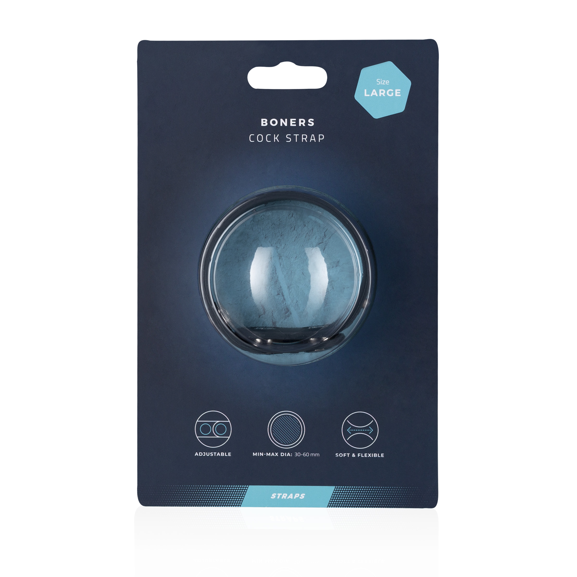 Boners Adjustable Cock Ring - Large ❤️Boners