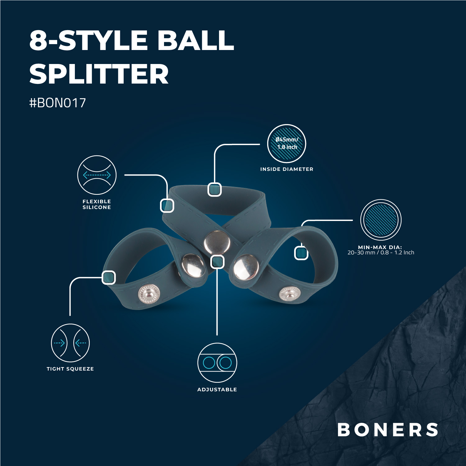 Boners 8-Style Ball Divider ❤️Boners