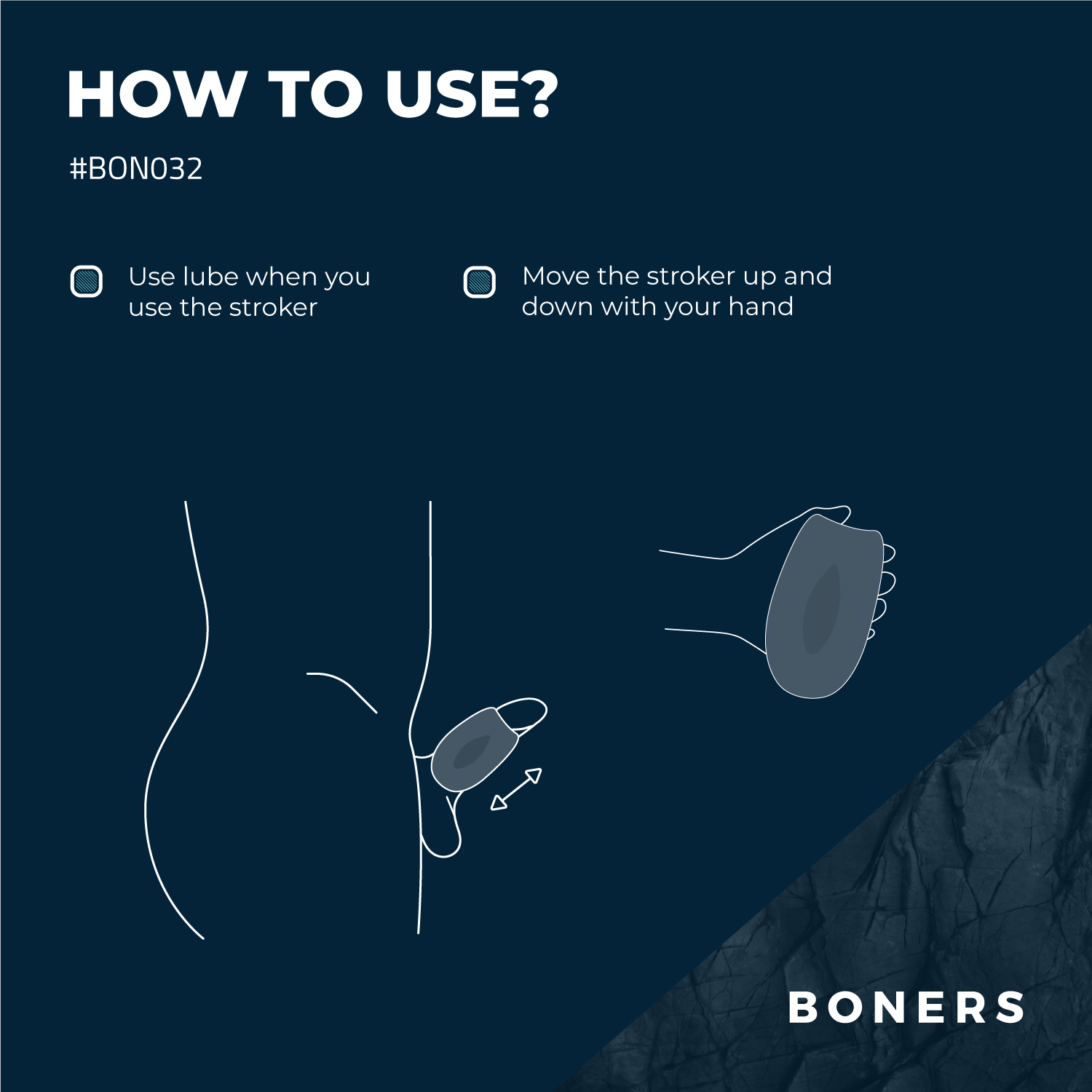 Boners Male Pleasure Stroker ❤️Boners