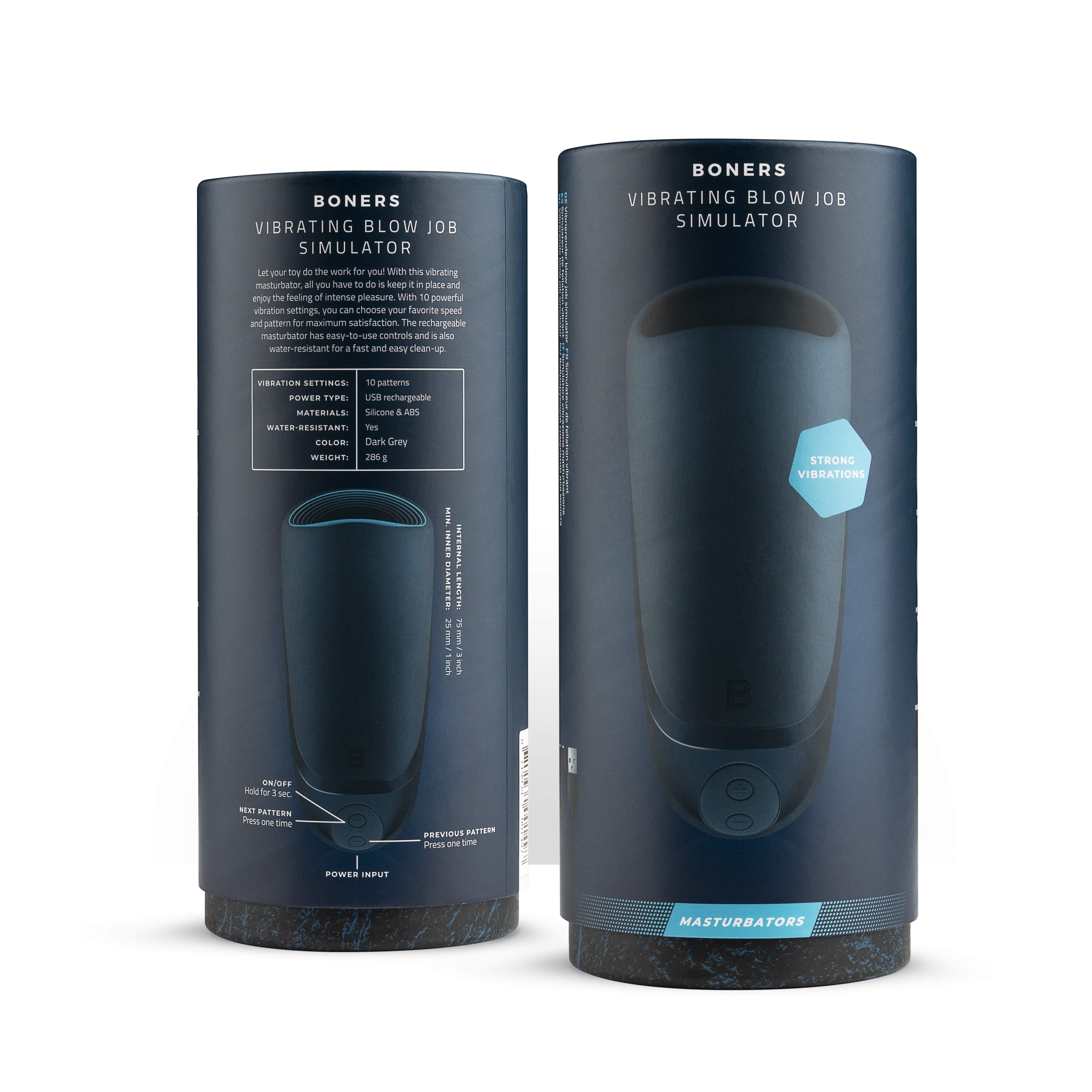 Boners Vibrating Oral Pleasure Simulator ❤️Boners