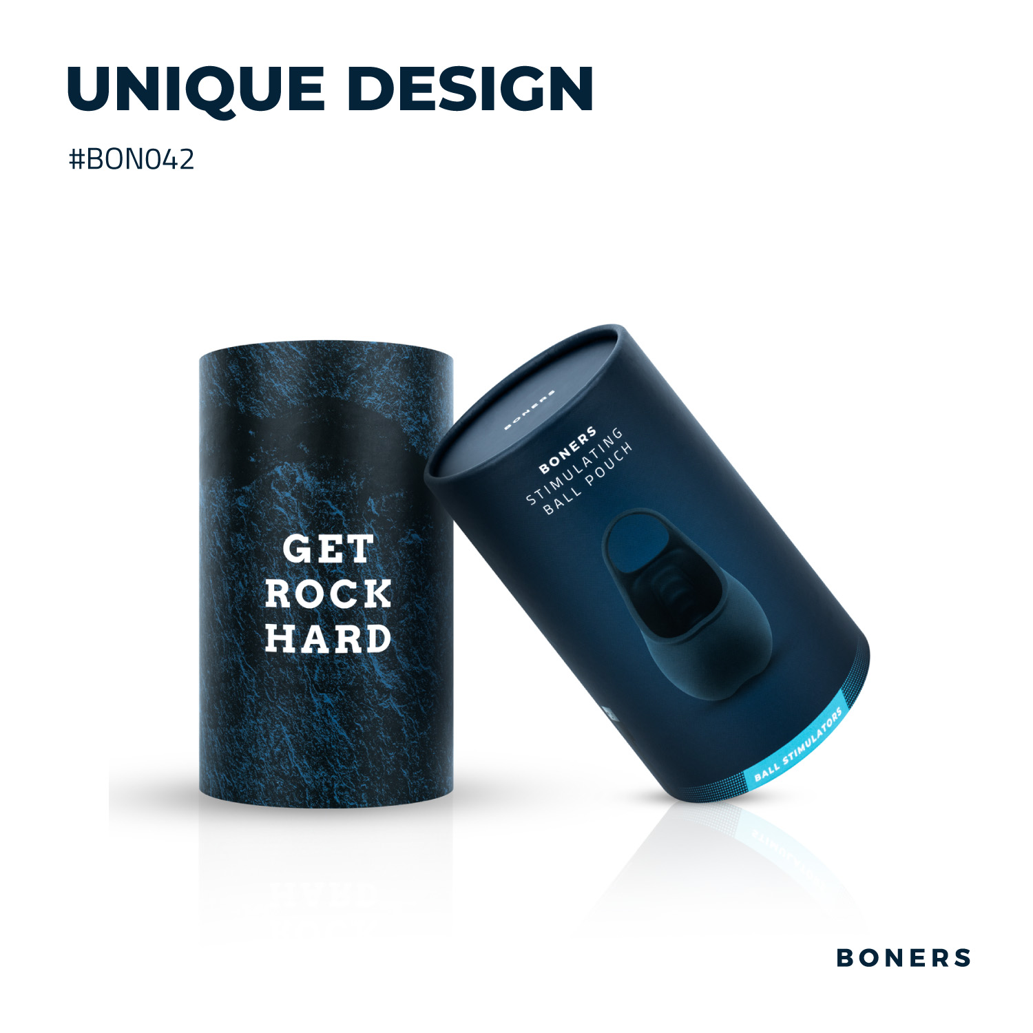 Boners Stimulating Ball Pouch - Blue ❤️Boners