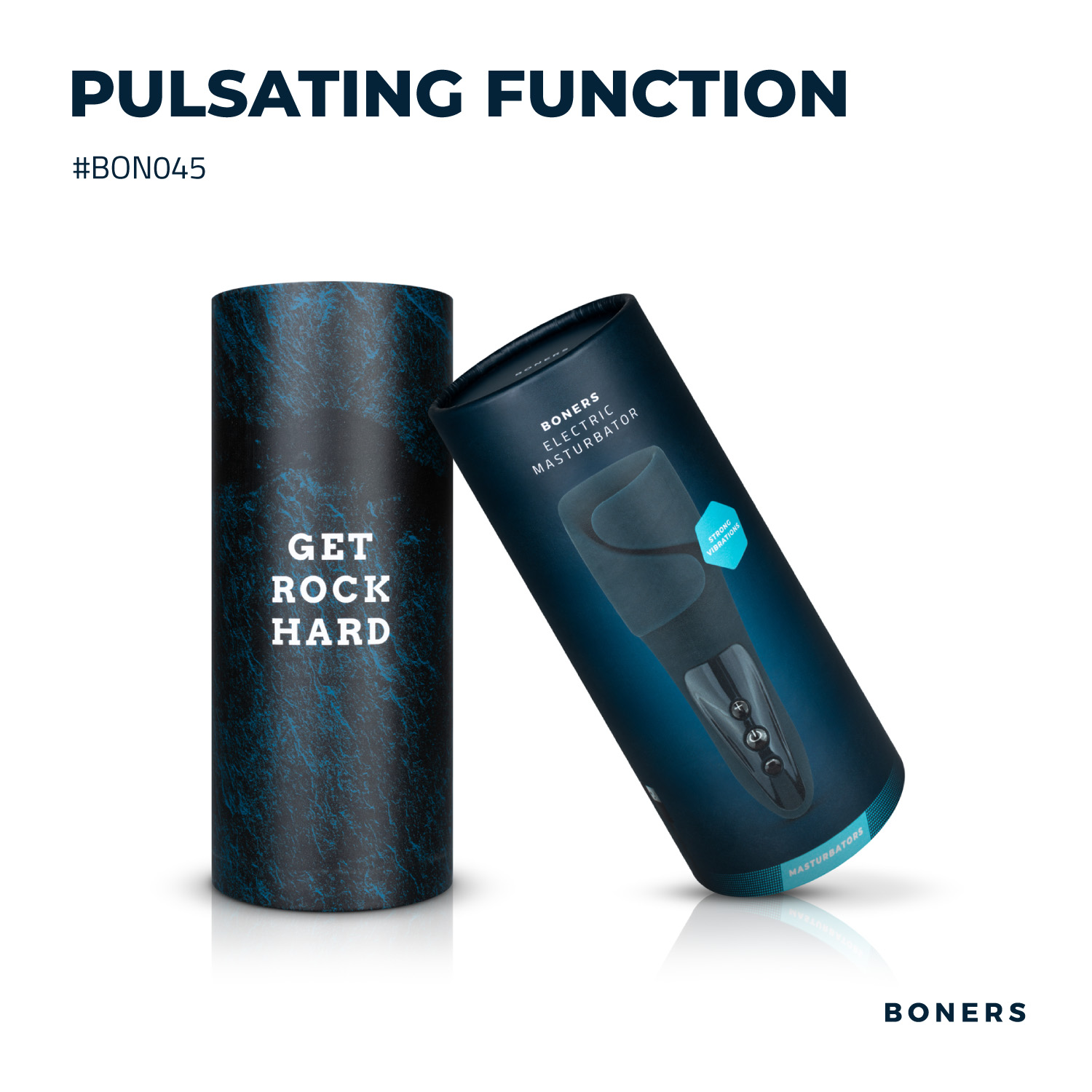 Boners Electric Masturbator - Blue ❤️Boners