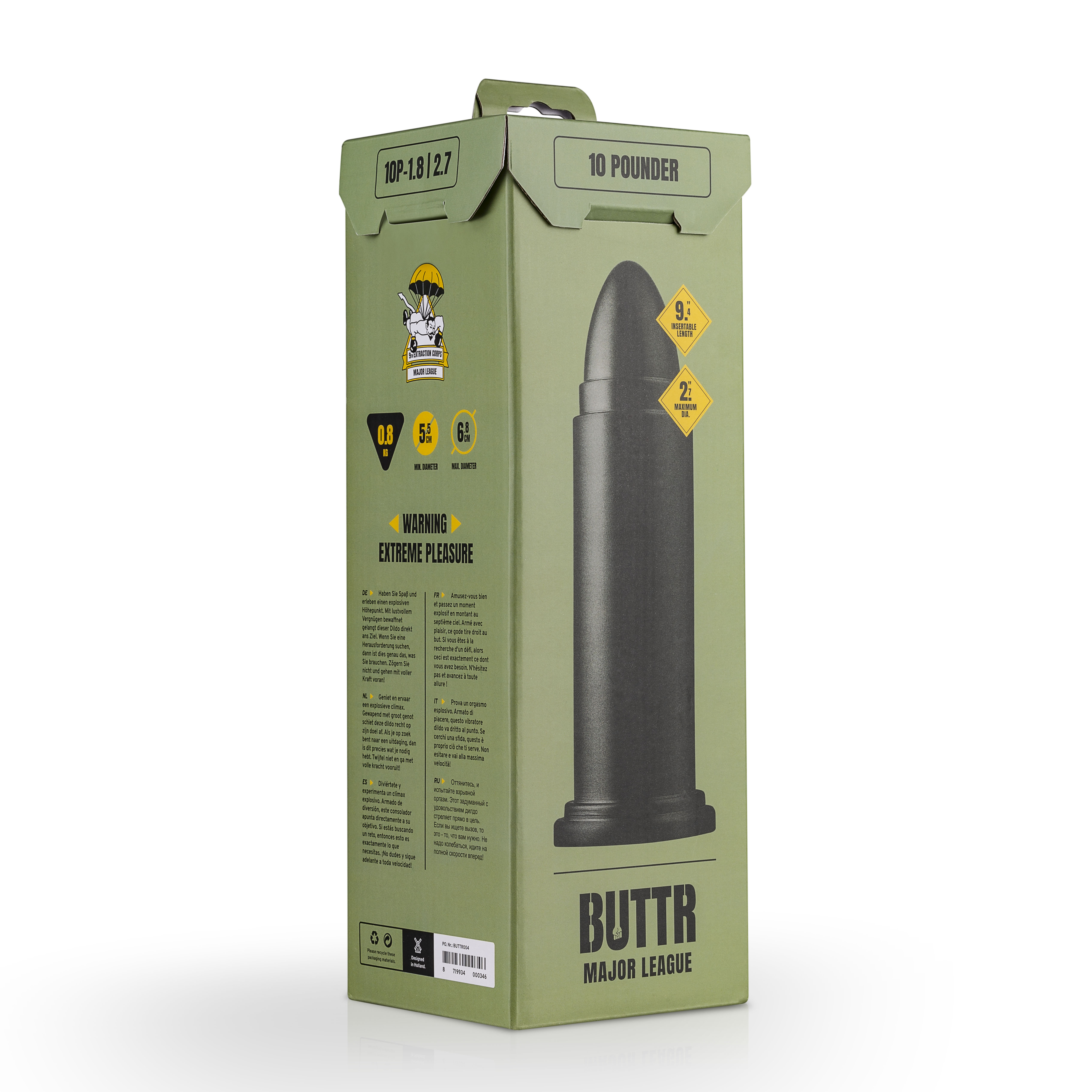 BUTTR - 10 Pounder XXL Dildo ❤️BUTTR