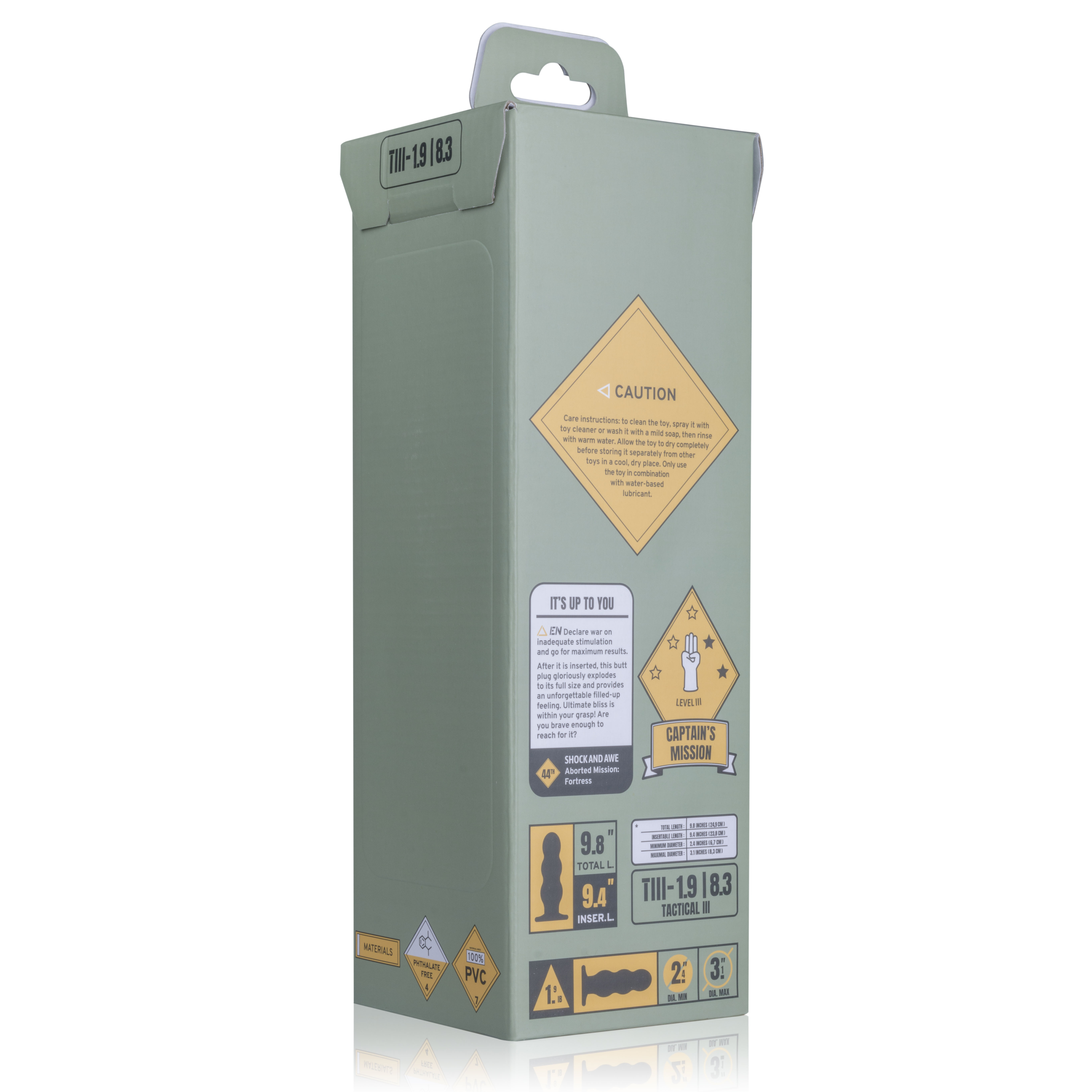 BUTTR - Tactical III Butt Plug ❤️BUTTR