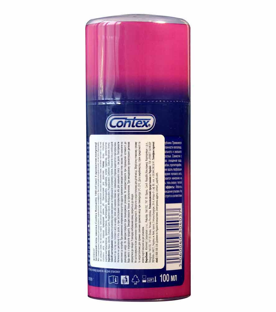 Contex Romantic Flavored Lubricant Gel 100ml ❤️CONTEX