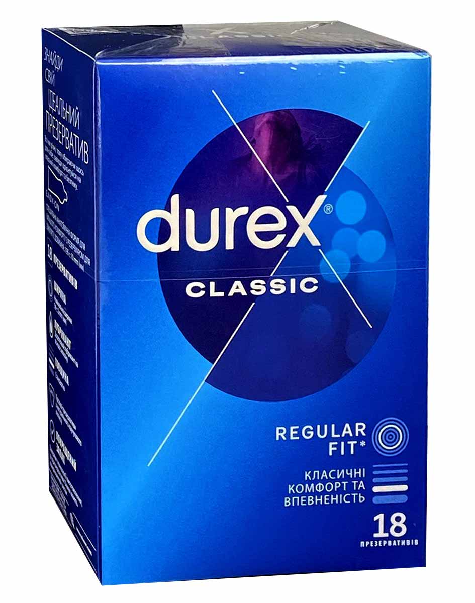 DUREX Classic Condoms 18 Pack ❤️DUREX