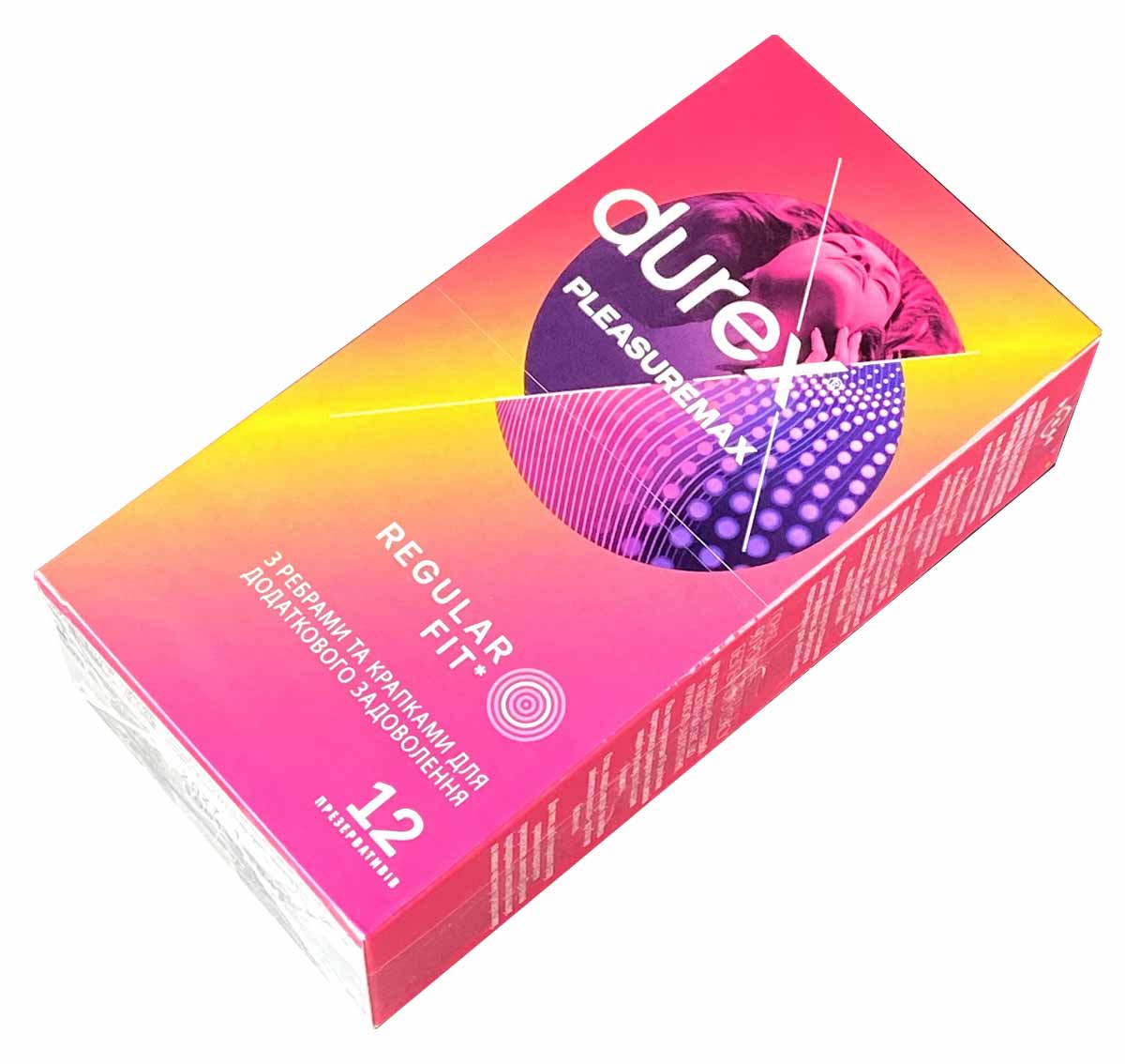 Durex Pleasuremax Condoms 12 Pack ❤️DUREX