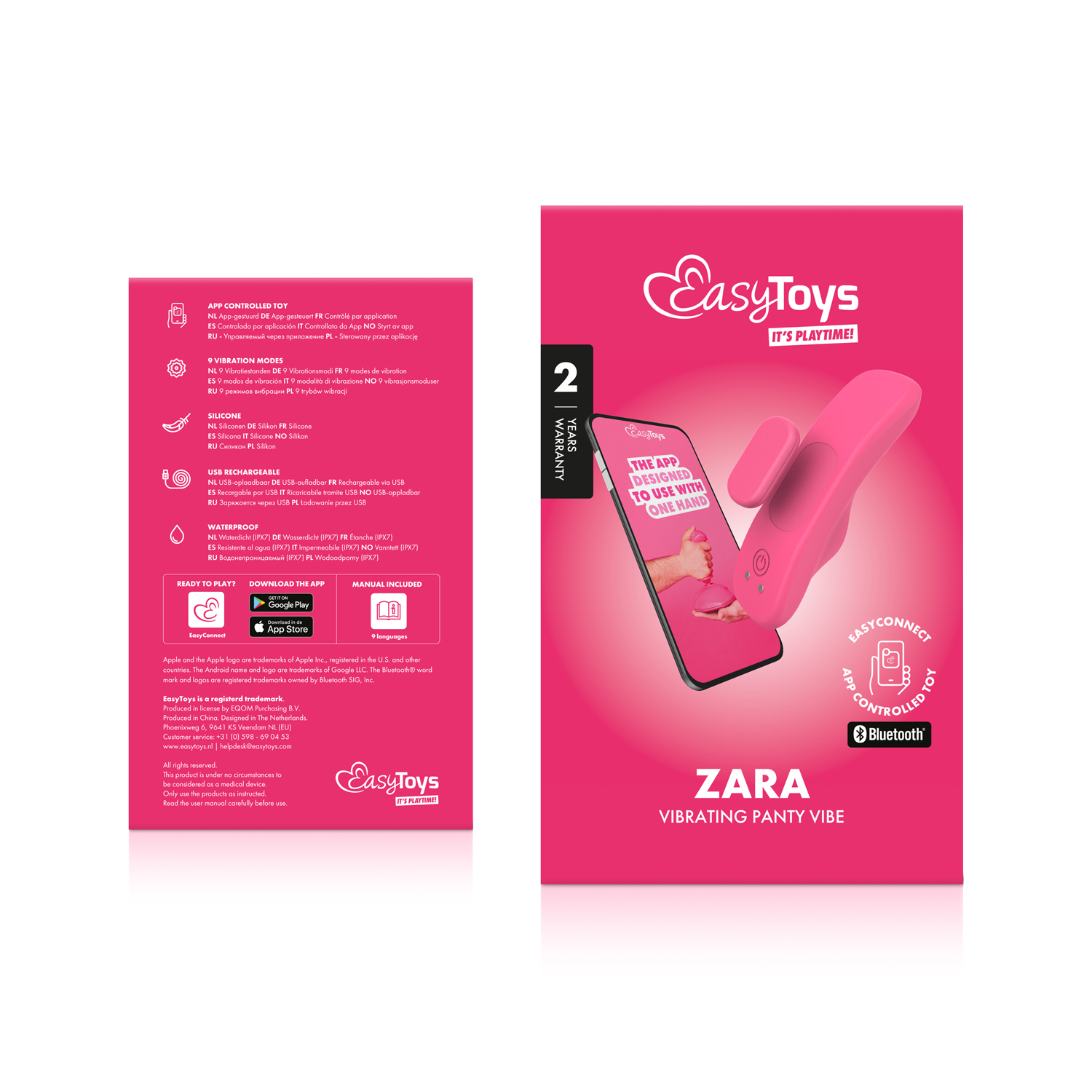 EasyConnect - App-Controlled Zara Panty Vibrator ❤️EasyConnect