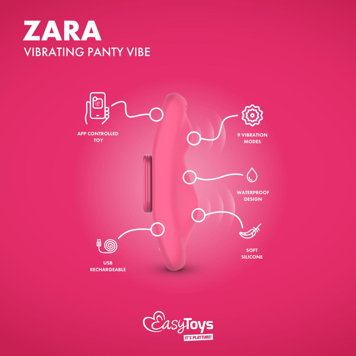 EasyConnect - App-Controlled Zara Panty Vibrator ❤️EasyConnect