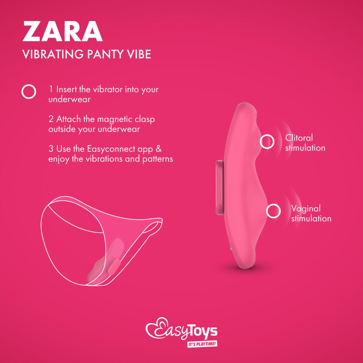 EasyConnect - App-Controlled Zara Panty Vibrator ❤️EasyConnect