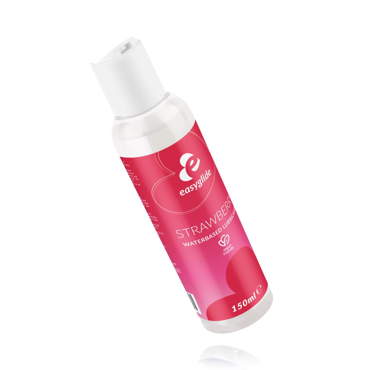 EasyGlide Strawberry Flavored Water-Based Lubricant - 150ml ❤️EasyGlide