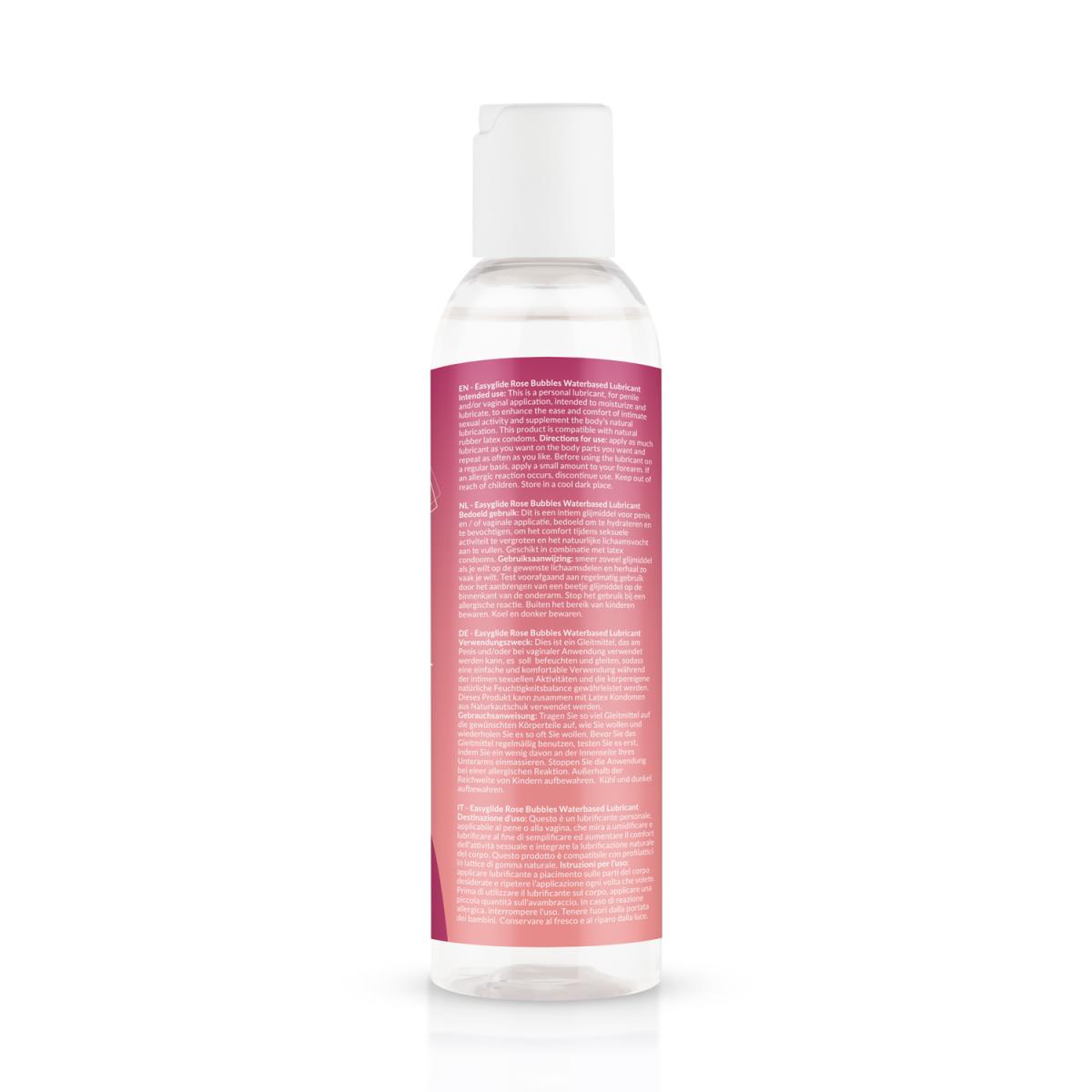 EasyGlide Rosé Bubbles Water-Based Lubricant - 150ml ❤️EasyGlide