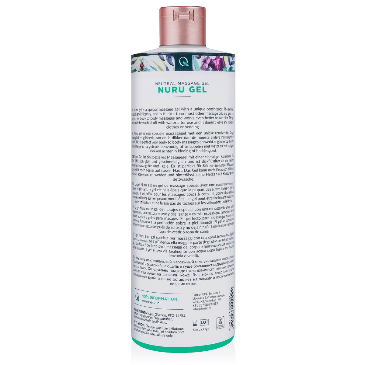 Exotiq Nuru Massage Gel - 500ml ❤️Exotiq