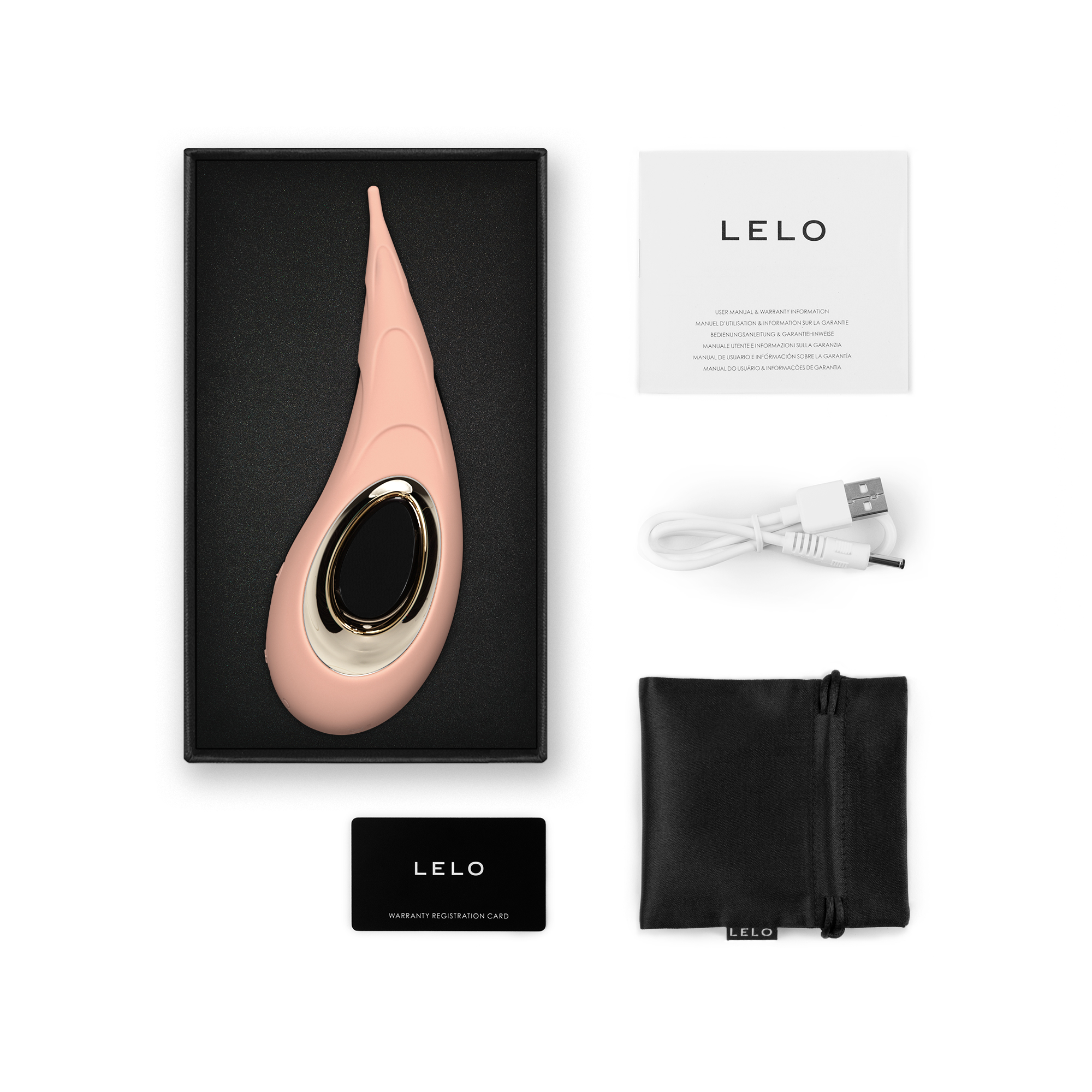 Clitoral Vibrator LELO Dot Cruise Peach ❤️Lelo