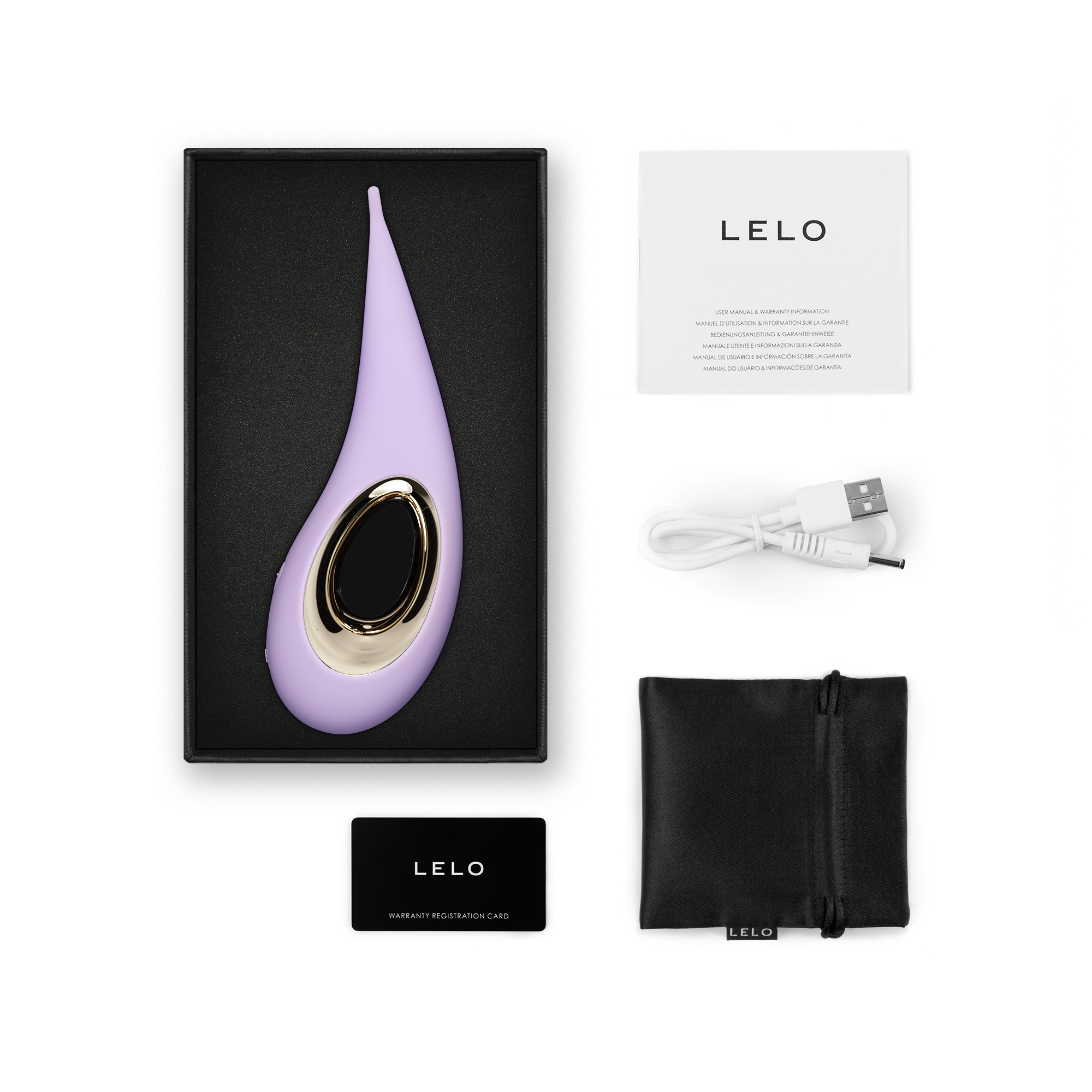 Clitoral Vibrator LELO Dot External Lilac ❤️Lelo