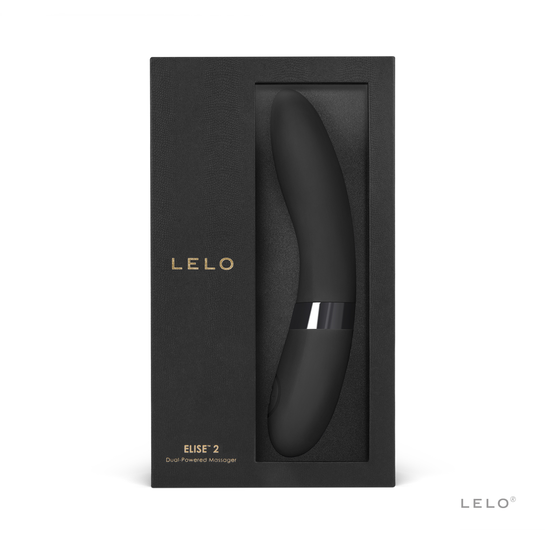 Classic Vibrator LELO - Elise 2 Black ❤️Lelo