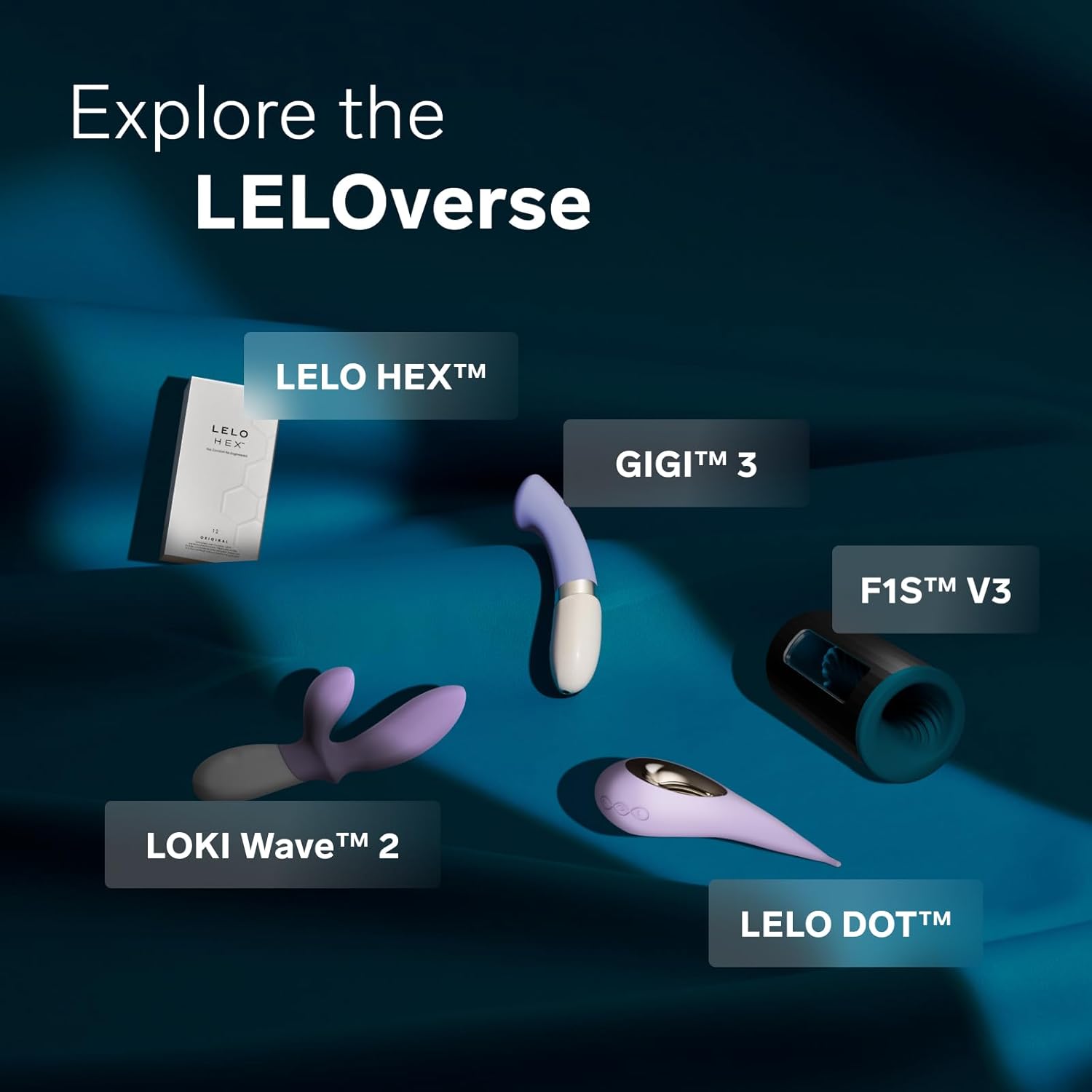 LELO - F1S V2 App Controlled Male Masturbator Black/Blue ❤️Lelo