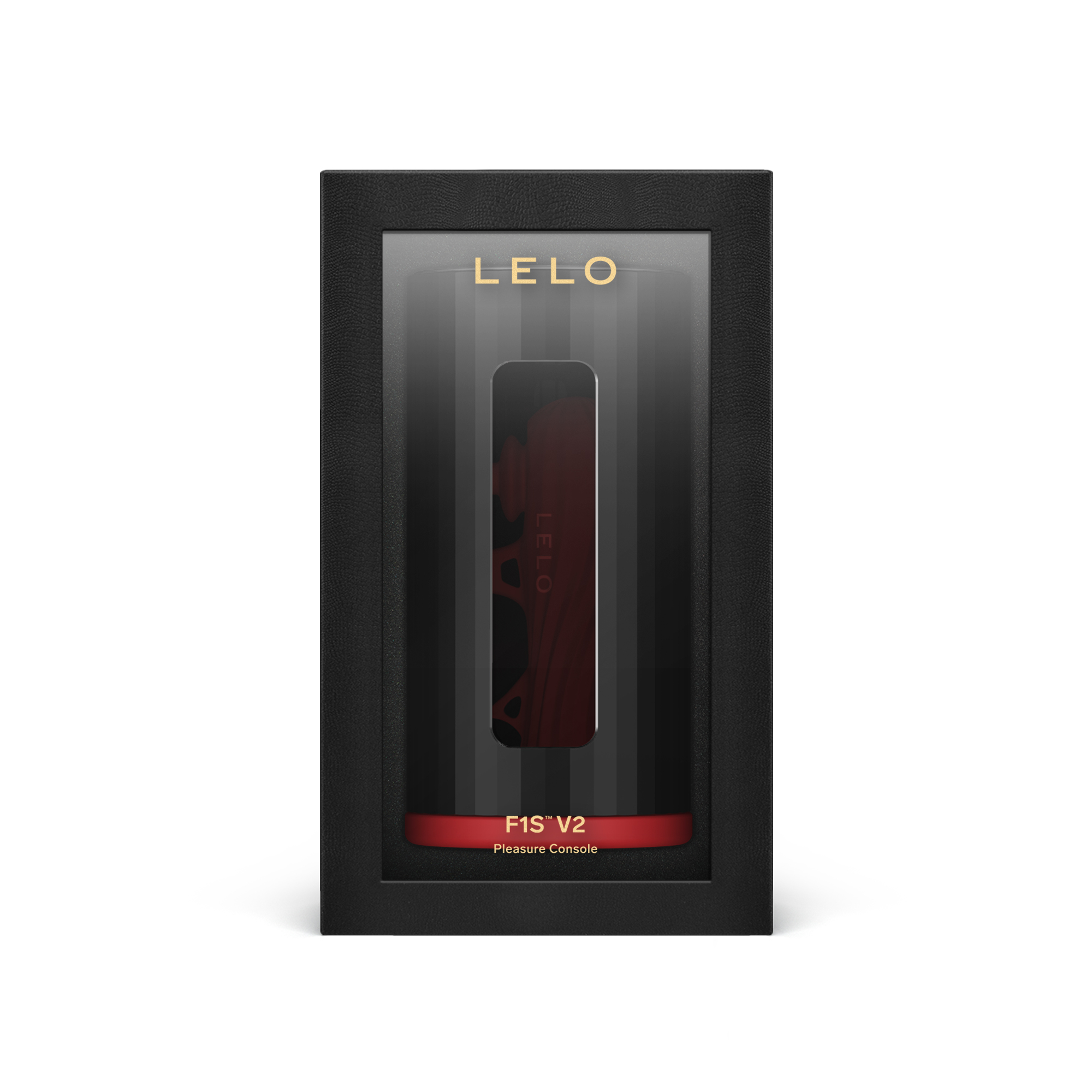 LELO - F1S V2 App Controlled Male Masturbator Black/Red ❤️Lelo